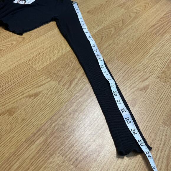 Naked Wardrobe Ribbed Crop Shirt - Picture 10 of 11